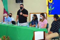 Alex Garcia participa de encontro para discutir retorno das aulas semipresenciais da rede estadual de Parintins   