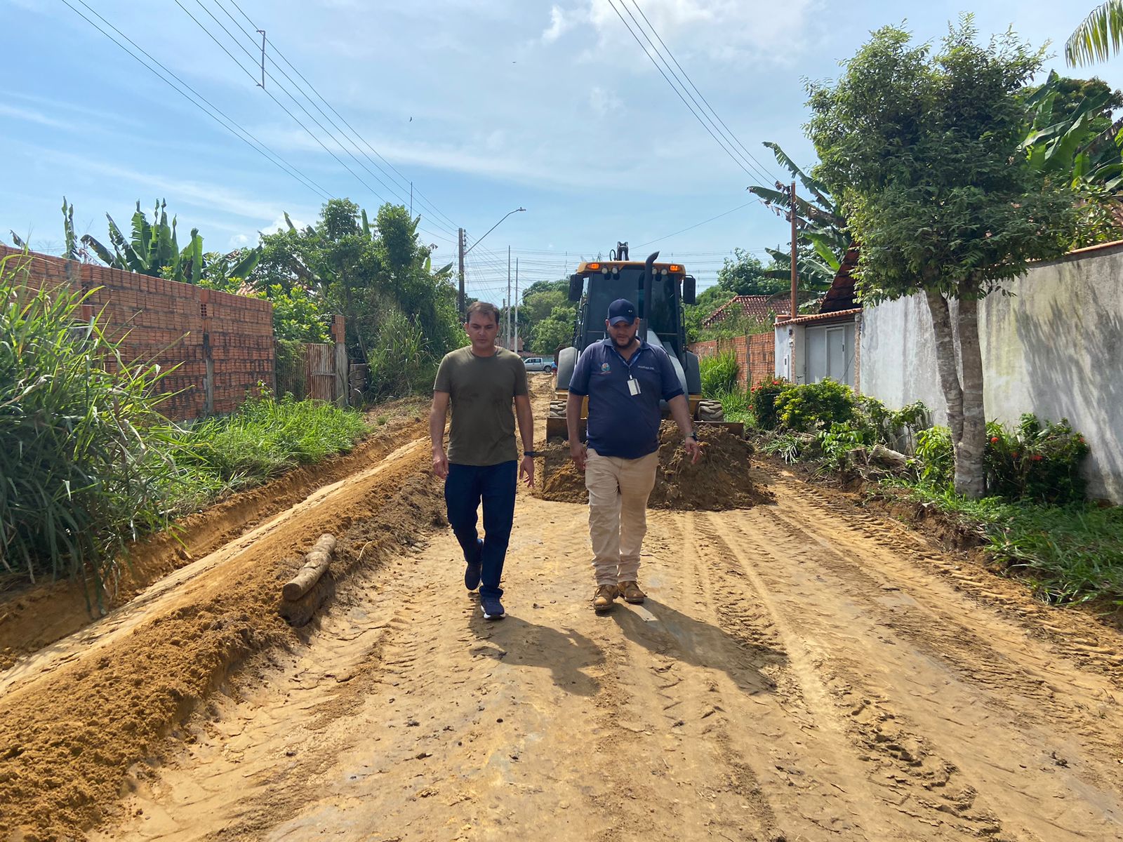 Após pedido do vereador Mateus Assayag, Jacareacanga recebe serviços de terraplanagem