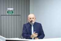 Cabo Linhares exalta Marcos Sérgio, presidente da Cooperativa de Mototaxistas de Parintins   