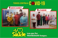 Covid-19: Caburi e Mocambo recebem cilindro de oxigênio para atendimentos emergenciais