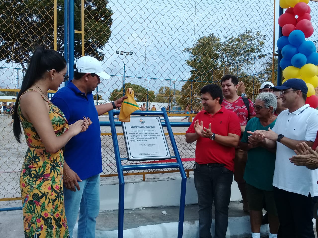 Em reinauguração do Canta Galo, Presidente da Câmara de Parintins reconhece gestão do Prefeito Bi Garcia