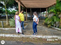 Equoterapia: Vereador Telo e Secretárias da FPS e Semasth realizam visita técnica no Parque de Exposição   