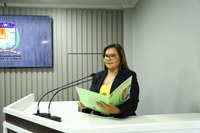 Márcia Baranda apresenta na Câmara pedidos de comunidades rurais que sofrem com falta de água, situação precária da casa do professor e demora para entrega de escolas   