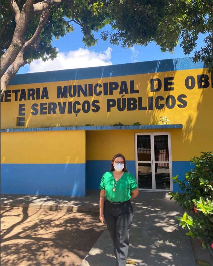 Márcia Baranda defende melhorias no prédio que atende trabalhadores da limpeza da cidade