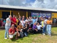 Massilon acompanha ação cidadania no Bom Socorro do Zé Açu