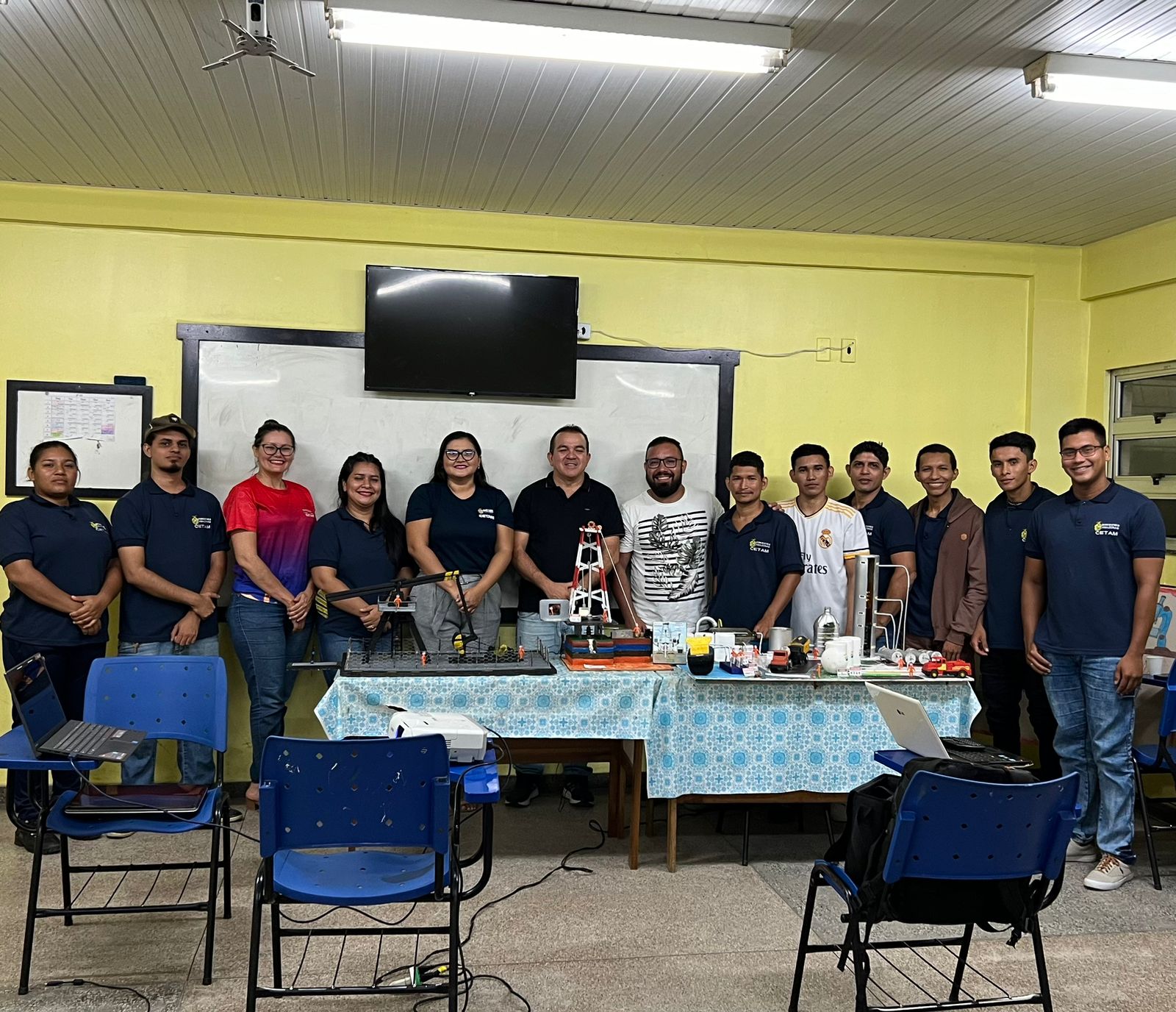 Massilon participa da aula de encerramento do curso de Petróleo e Gás do Cetam Parintins   