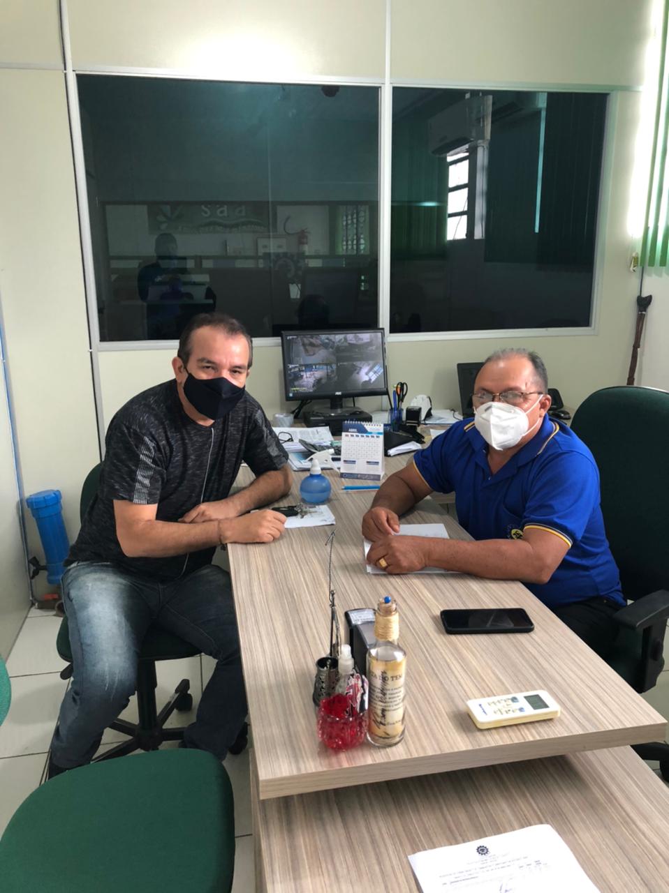 Massilon visita diretor do Saae para acompanhar demandas ligadas à autarquia   