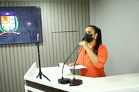 Vanessa Gonçalves apresenta demandas da comunidade Colônia Santa Fé e ramais do Aninga e Macurany   