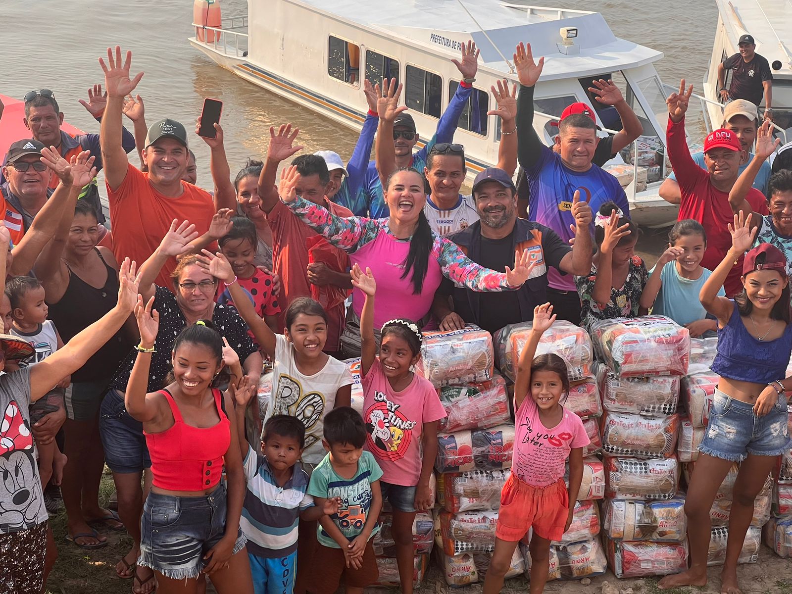 Vanessa Gonçalves destaca a importância de ações humanitárias em prol de famílias impactadas pela estiagem   