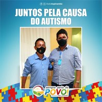 Vereador Babá Tupinambá conversa com prefeito Bi Garcia sobre criação de espaço para Associação dos Autistas em Parintins