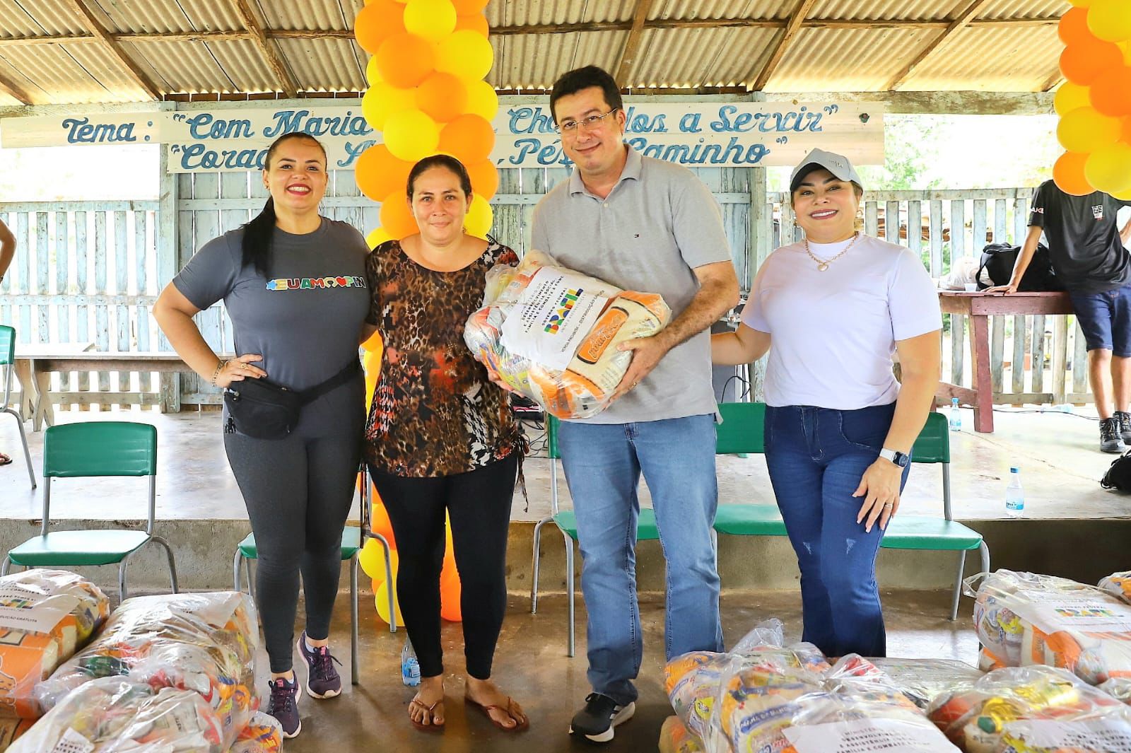 Vereador Fábio Cardoso participa da Operação Estiagem em Santa Maria do Parintinzinho