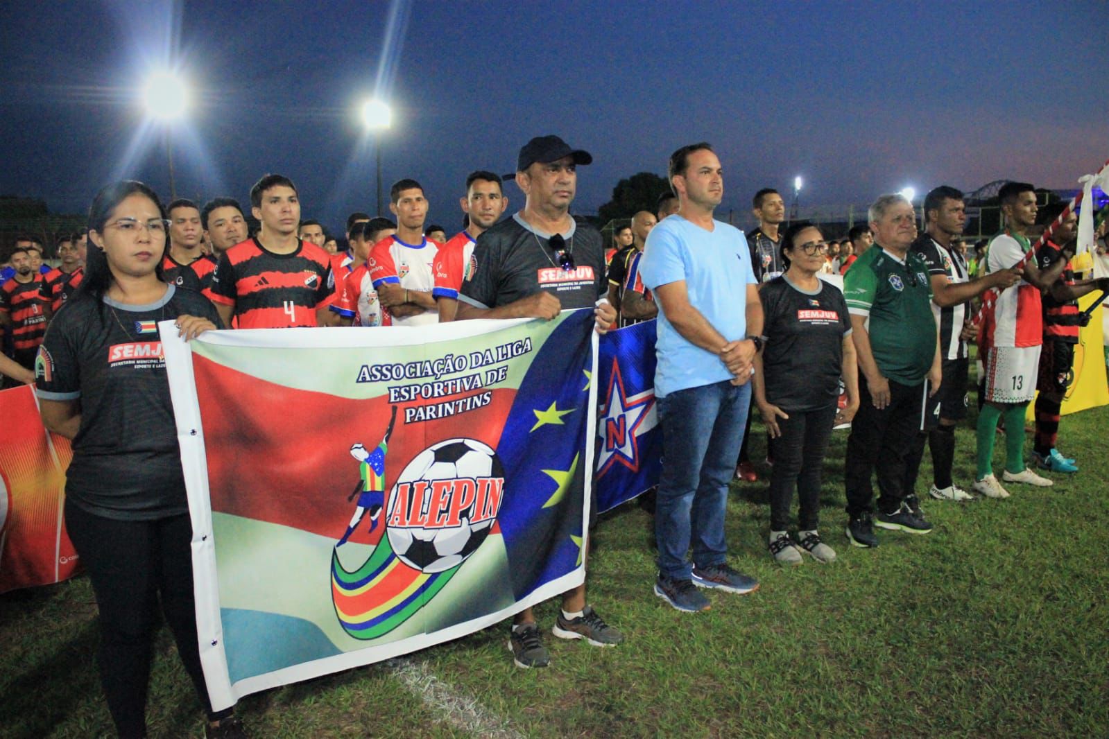 Vereador Mateus Assayag participa da abertura do Campeonato Parintinense de Futebol 2023