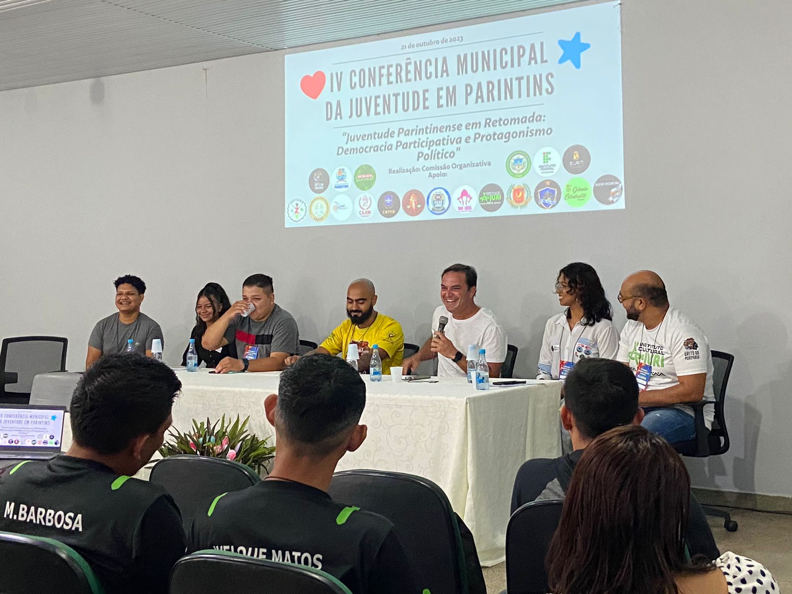 Vereador Mateus Assayag participa da IV Conferência Municipal da Juventude de Parintins