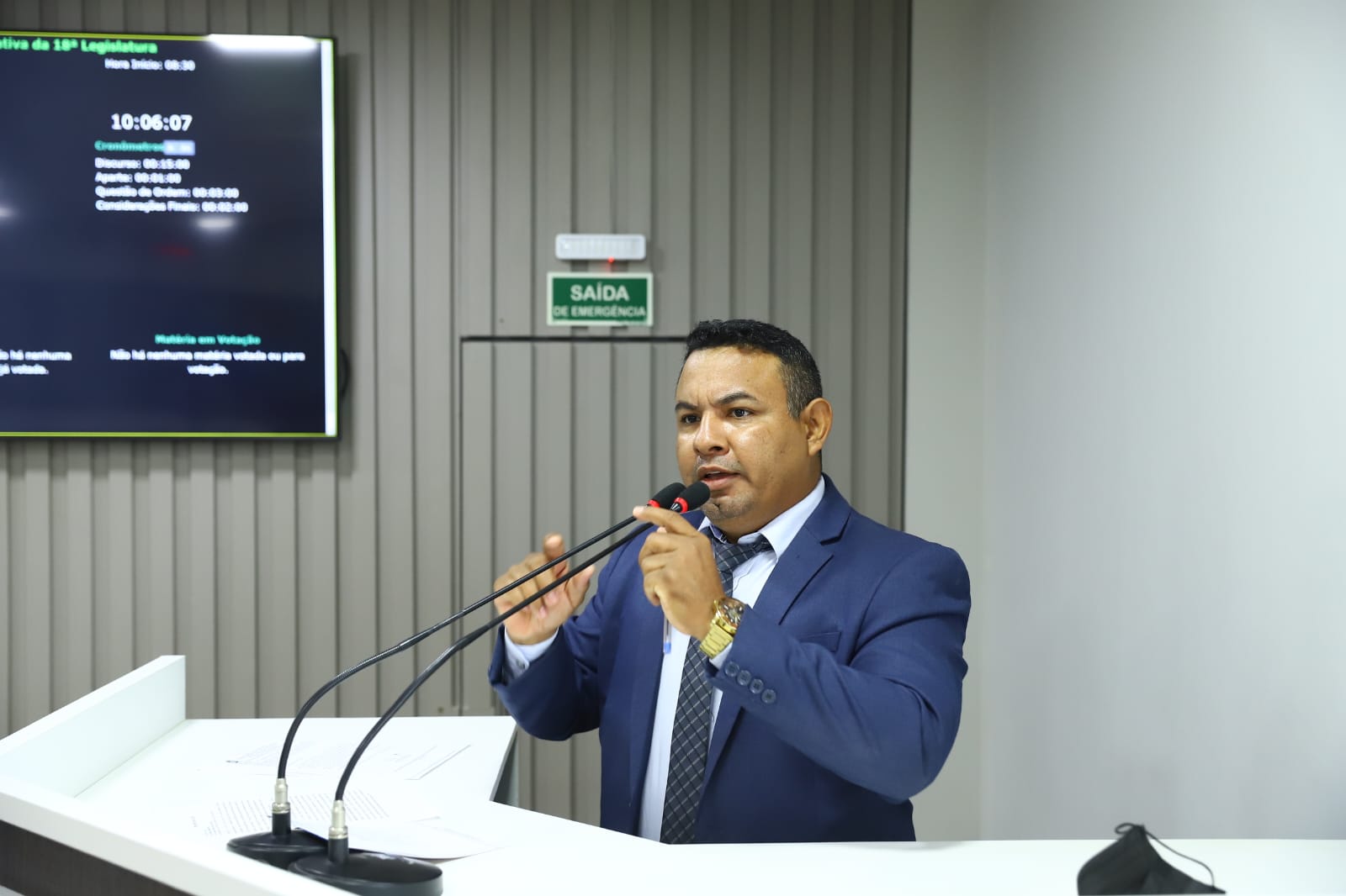 Vereador Naldo Lima defende a inclusão da pessoa surda na sociedade parintinense   