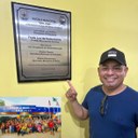 Vereador Naldo Lima prestigia inauguração da nova Escola Municipal na Comunidade Boa Esperança