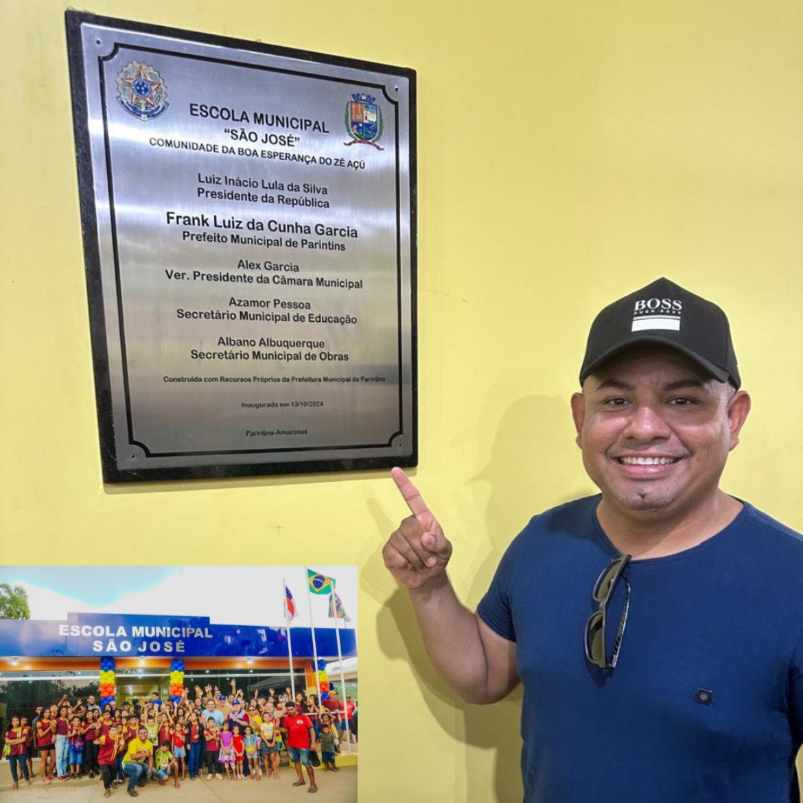 Vereador Naldo Lima prestigia inauguração da nova Escola Municipal na Comunidade Boa Esperança