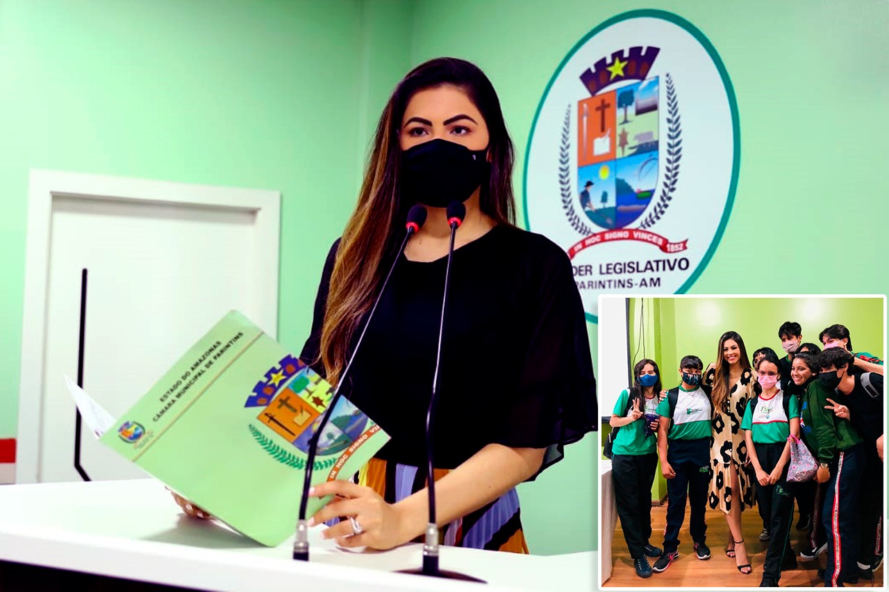 Vereadora Brena Dianná apresenta Anteprojeto que cria vagas para jovens aprendizes na administração municipal em Parintins   