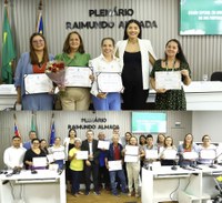 Vereadora Brena presta homenagem aos professores em sessão especial de sua autoria na Câmara de Parintins