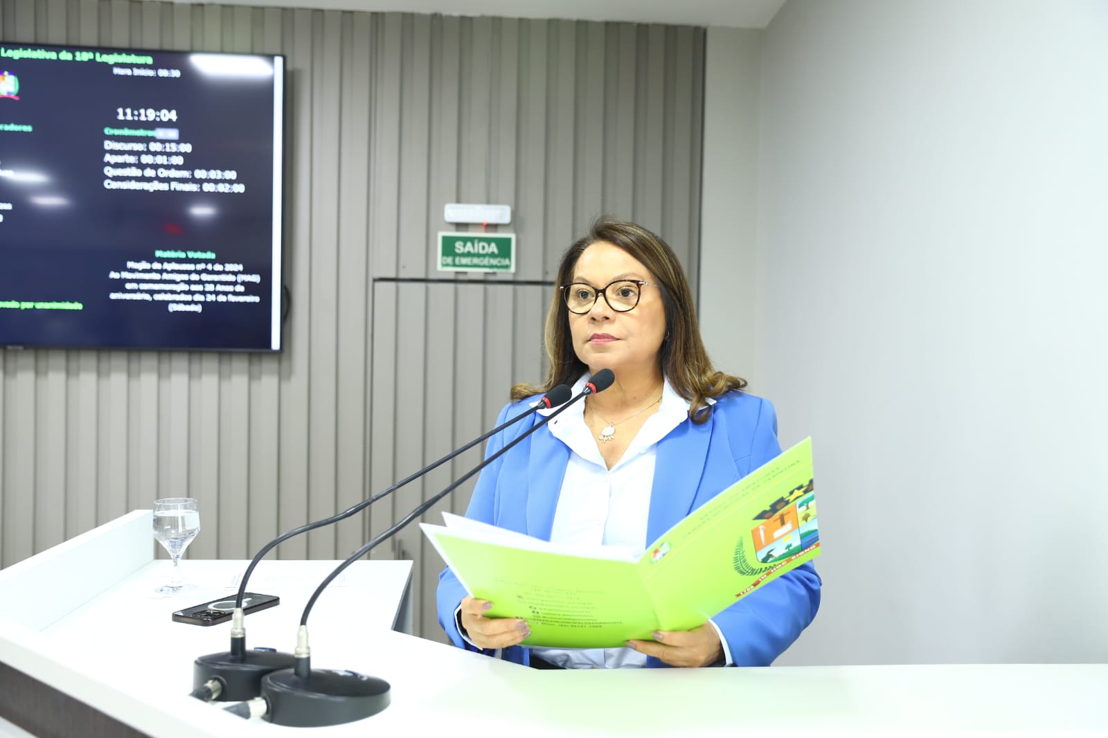 Vereadora Márcia Baranda propõe medidas de apoio no tratamento de pessoas com HIV e Tuberculose em Parintins