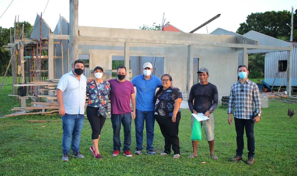 Vereadores e Prefeito em Exercício fiscalizam andamento de obras do Executivo na zona rural