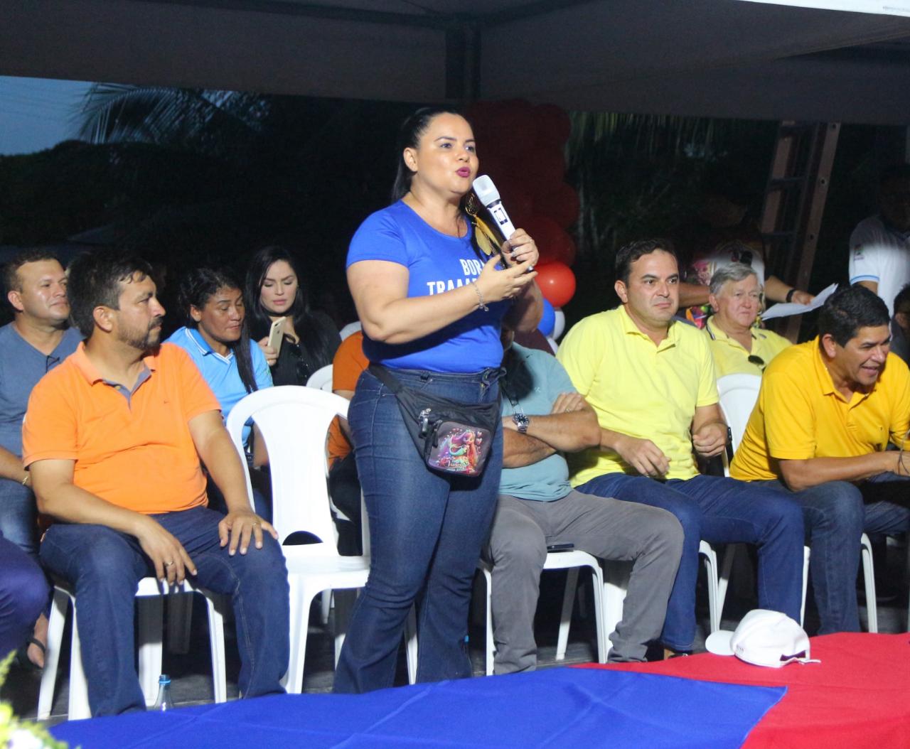 Zona Rural: Vanessa Gonçalves participa de inaugurações de UBS e Campo de futebol na comunidade Santo Antônio do Tracajá